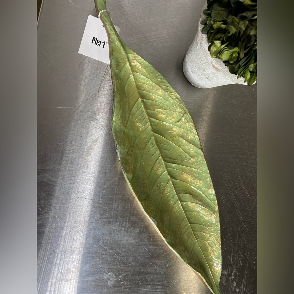 Super Cute Pier 1 Ceramic Leaf